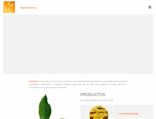 Tablet Screenshot of instantia.com